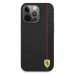Ferrari FESAXHCP13XBK hard silikonové pouzdro iPhone 13 Pro MAX 6.7" black On Track Carbon Strip