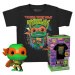 Funko Pocket POP! & Tee: TMNT- Michelangelo S (dětské)