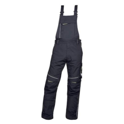 Kalhoty montérkové s laclem URBAN H6411/46, černo-šedé Euronářadí