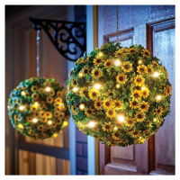 LED květinová koule s osvětlením
