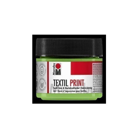 Marabu textilní barva na sítotisk a linoryt/zelená 100 ml