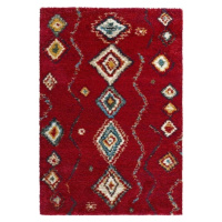 Mint Rugs - Hanse Home koberce Kusový koberec Nomadic 102692 Geometric Rot Rozměry koberců: 80x1