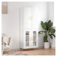 vidaXL Skříň highboard bílá 69,5 x 34 x 180 cm kompozitní dřevo