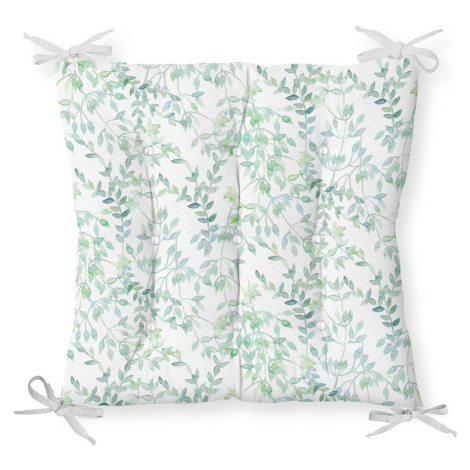 Podsedák s příměsí bavlny Minimalist Cushion Covers Delicate Greens, 40 x 40 cm