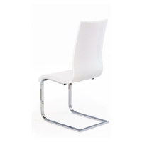 Jídelní židle K104 Černá / bílá