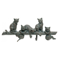 KARE Design Nástěnný věšák Cats Life 42cm