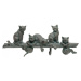 KARE Design Nástěnný věšák Cats Life 42cm