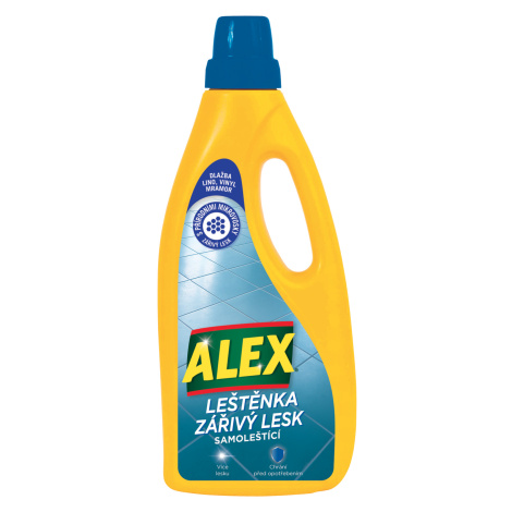 Alex Samoleštící leštěnka zářivý lesk na vinyl, dlažbu a lino 750ml