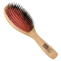 Eurostil Cushion Brush Nylon Wood Handle - kartáče na rozčesávání vlasů 01923 - Large - velká