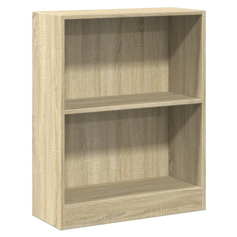 vidaXL Knihovna sonoma dub 60 x 24 x 76 cm kompozitní dřevo