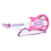 MULTISTORE Dětská elektrická kytara se stojanem a mikrofonem Deciz růžová