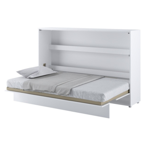 Jednolůžková sklápěcí postel BED CONCEPT 2 bílá, 120x200 cm
