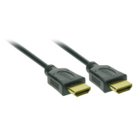 SOLIGHT SSV1215 HDMI kabel s Ethernetem, HDMI 1.4 A konektor - HDMI 1.4 A konektor, blistr, 1,5m