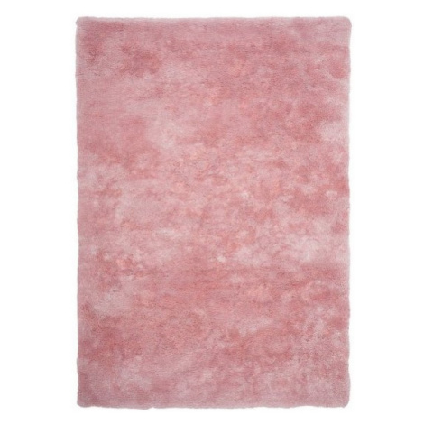 Chlupatý kusový koberec Curacao 490 | růžový Typ: 160x230 cm