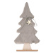 Dekorační vánoční stromeček s kožešinou LUSH 28 cm - různé barvy Barva: Tmavě šedá