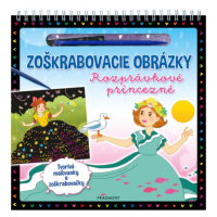 Zoškrabovacie obrázky – Rozprávkové princezné  Fragment