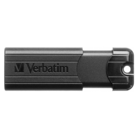 VERBATIM Flash Disk 128GB PinStripe USB 3.0, černý Černá
