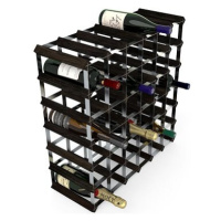 RTA stojan na 42 lahví vína, černý jasan - pozinkovaná ocel / rozložený