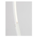 NOVA LUCE stojací lampa PREMIUM bílý hliník a akryl LED 30W 230V 3000K IP20 stmívatelné 9396061