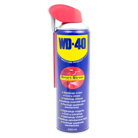 WD-40 - univerzální mazivo ve spreji se Smart Straw, 450 ml