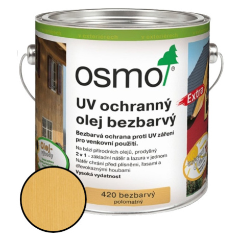 Olej UV ochranný Osmo 420 extra bezbarvý, 25 l AU-MEX