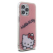 Zadní kryt Hello Kitty IML Daydreaming Logo pro Apple iPhone 13 Pro, růžová