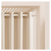 Dekorační terasový závěs s kroužky TARAS krémová 180x250 cm (cena za 1 kus) MyBestHome