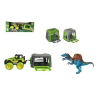 Mac Toys Jeep s přívěsem a dinosaurem