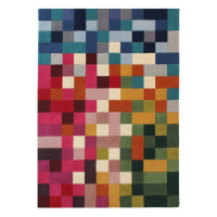 Flair Rugs koberce Ručně všívaný kusový koberec Illusion Lucea Multi - 160x230 cm