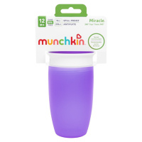 MUNCHKIN Juniorský netekoucí hrneček 360° 296 ml, 12m+, fialový