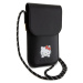 Hello Kitty PU Daydreaming Logo Leather Wallet Phone Bag černé