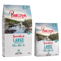 Purizon 6,5 kg + 800 g zdarma - Large Adult kuře & ryba - bezobilné 6,5kg + 800g zdarma