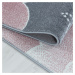 Ayyildiz koberce Dětský kusový koberec Funny 2101 pink kruh - 120x120 (průměr) kruh cm