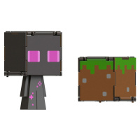 Mattel minecraft flippin' figs transformační figurka ederman, htl53