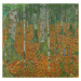 Obrazová reprodukce The Birch Wood (1903), Gustav Klimt, 40 × 40 cm