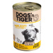 Dogs'n Tiger Adult 12 × 400 g - výhodné balení - kuřecí a mrkev