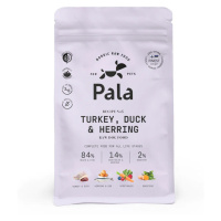 Raw krmivo pro psy Pala - #6 KRŮTA, KACHNA A SLEĎ množství: 100 g