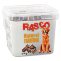 Pochoutka Rasco starStick natural 2,5cm 500g