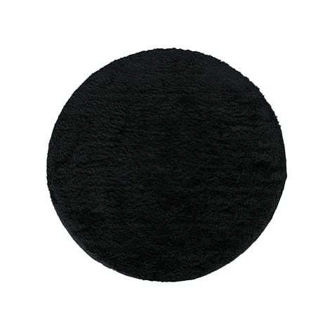 4sleep kusový koberec Kamel kruhový 60 černý