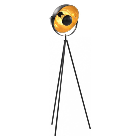 Stojací lampa černá / zlatá Dekorhome 51 cm vidaXL