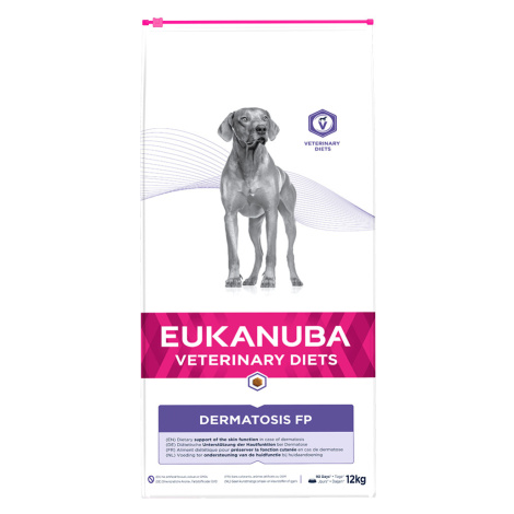 Eukanuba Veterinary Diets, 12 kg - 10 + 2 kg zdarma! - Dermatosis
