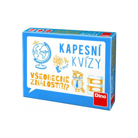 KAPESNÍ KVÍZY - VŠEOBECNÉ ZNALOSTI Cestovní hra - Hry (622296) Dino