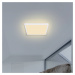 Globo LED stropní světlo Sapana, hranaté, stmívací, bílá