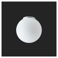 OSMONT 61734 STYX 3 stropní/nástěnné skleněné svítidlo stříbrná / bílá IP65 4000 K 20W LED