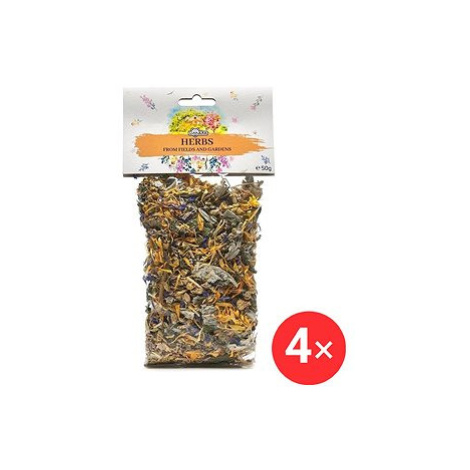 Limara Herbs Bylinná směs z polí a zahrad 4 × 50 g