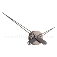 Designové nástěnné hodiny Future Time FT9650TT Hands titanium 60cm