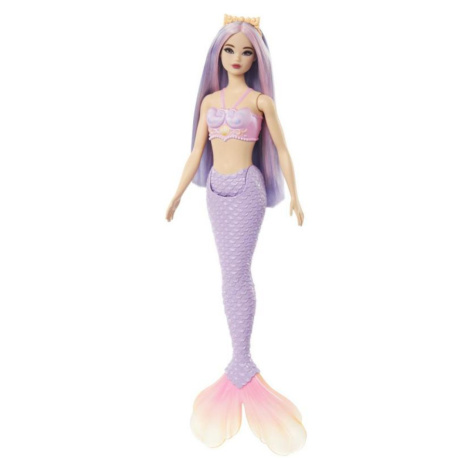 Barbie pohádková mořská panna - FIALOVÁ Mattel
