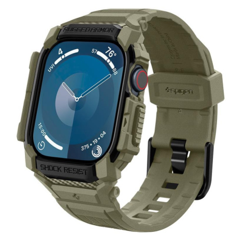 Spigen Rugged Armor Pro Vintage Khaki Apple Watch 11/10 46mm