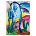 Franz Marc - Blue Horse I, 1911 - puzzle z kategorie Umělecké