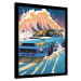 Obraz na zeď - Wave Collection - Wave Cars Scooby, 34.3 × 44.5 cm